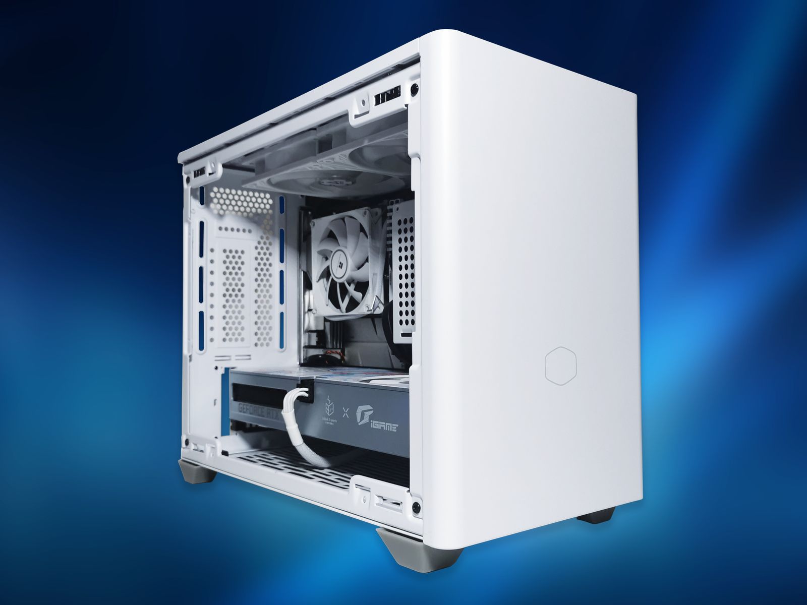 RTX 3060 Ti White NR200 SFF Gaming System - Reload PC